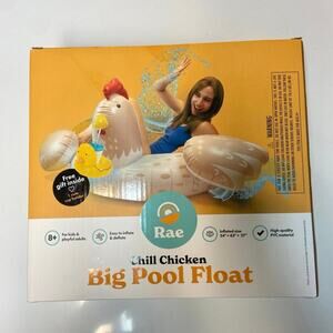 Chill Chicken Big Pool Float Cup Holder New!